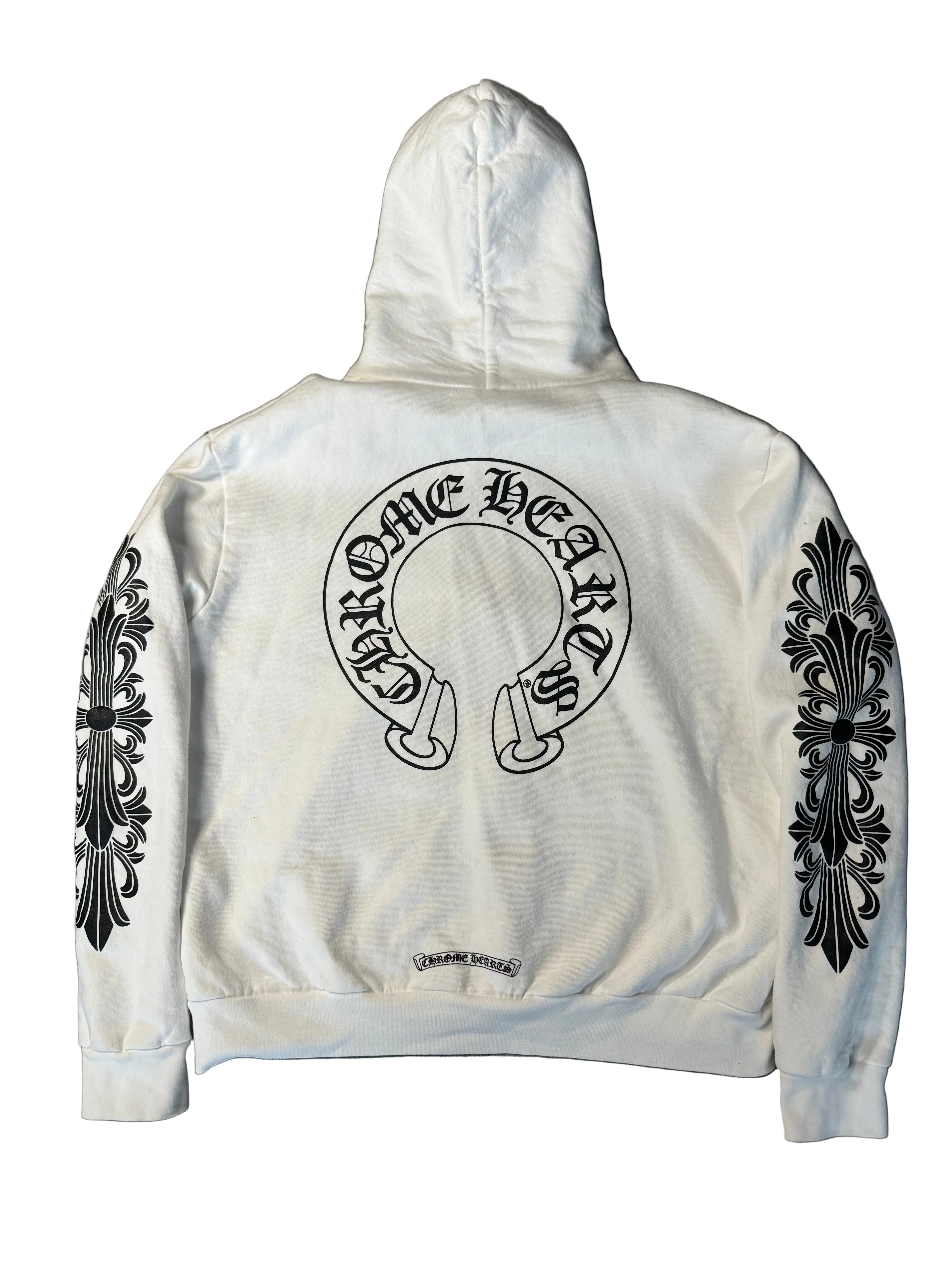 Chrome Hearts Zip-Up Hoodie (Fit M)