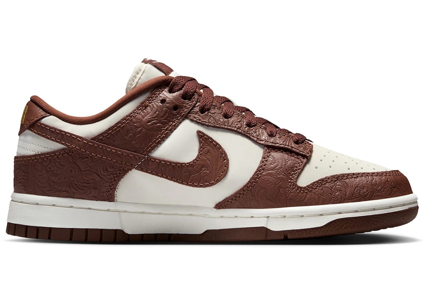 Nike Dunk Low Embossed Baroque Sail Fauna Brown (Women's)