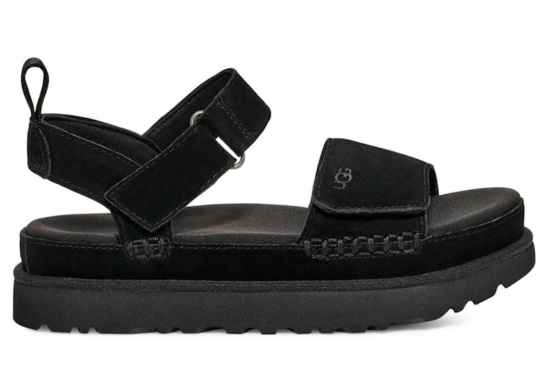 UGG Goldenstar Platform Sandal Black (Women's)