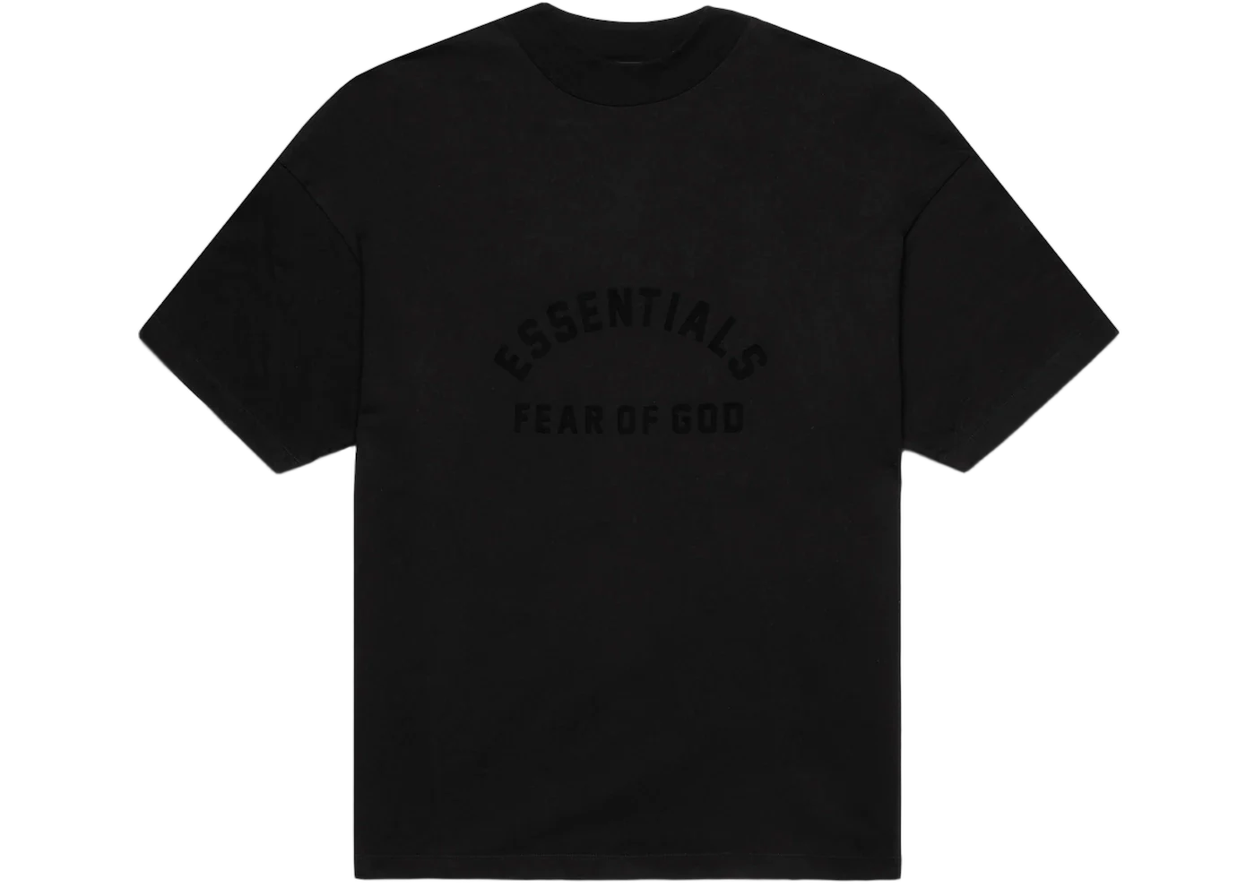 Fear of God Essentials Arch Logo Tee Jet Black