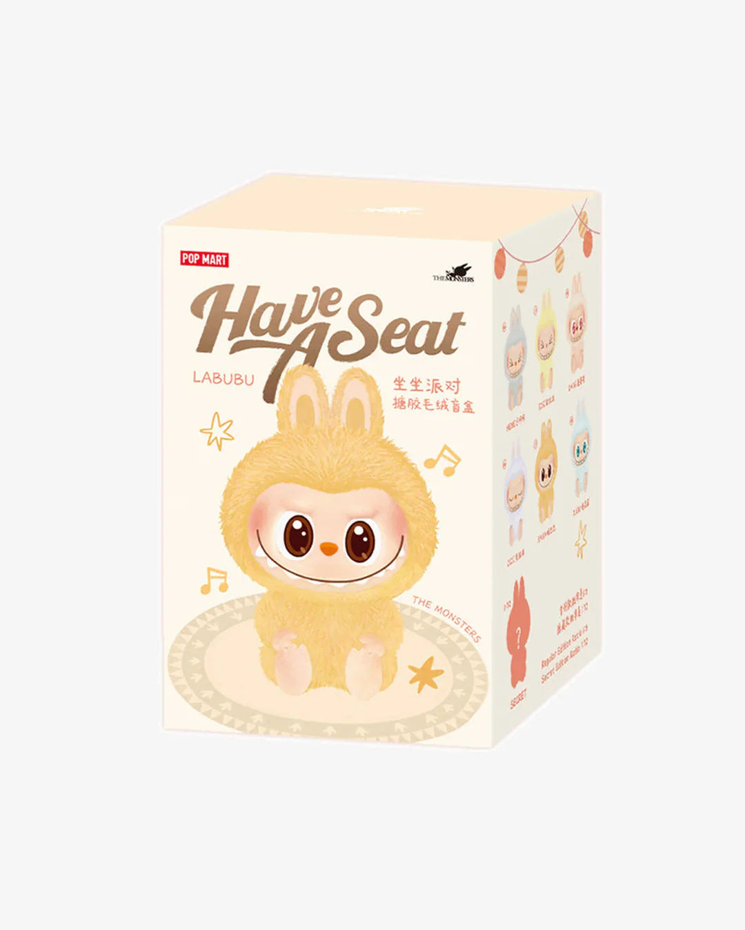 Pop Mart Labubu The Monsters Have a Seat Vinyl Plush Blind Box