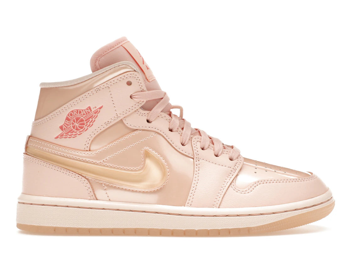 Jordan 1 Mid Patent Valentine's Day (Women's)
