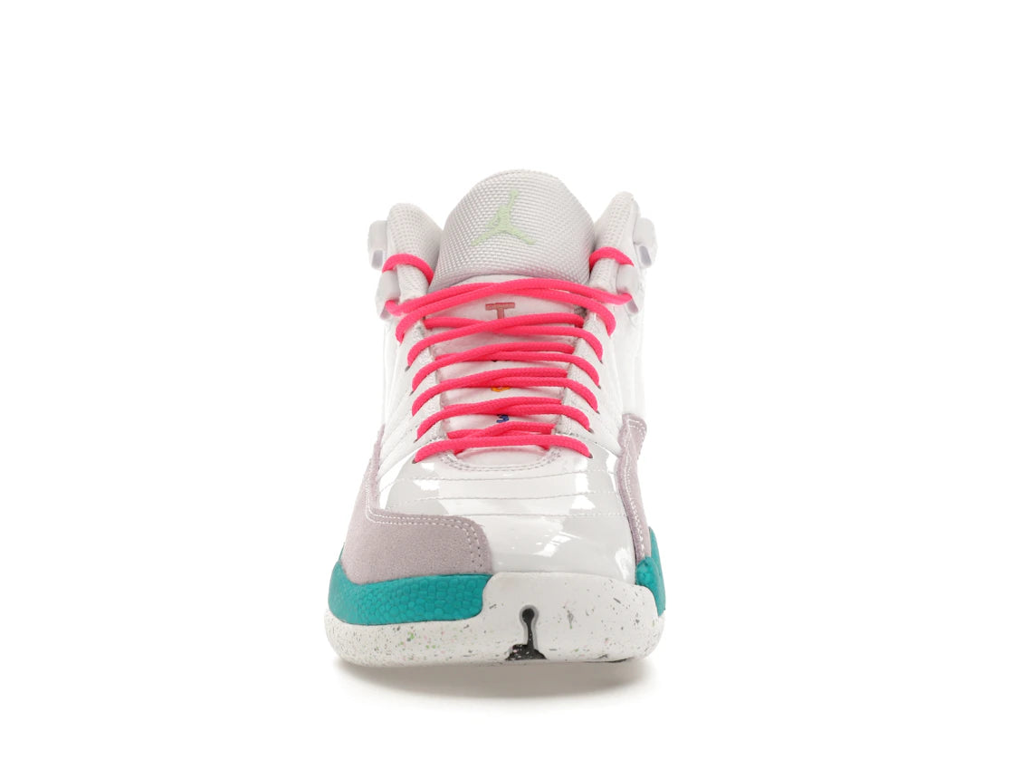 Jordan 12 Retro White Vapor Green (GS)