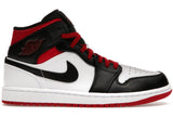 Air Jordan 1 Mid Gym Red Black Toe