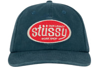 Stussy x Our Legacy Work Shop Mid-Depth Cap Navy
