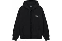 Stussy Basic Stussy Zip Hoodie Black