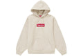 Supreme Box Logo Hooded Sweatshirt Stone