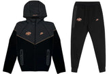 Nike Sportswear x Central Cee Syna World Tech Fleece Hoodie & Joggers Set Black/Metallic Red Bronze