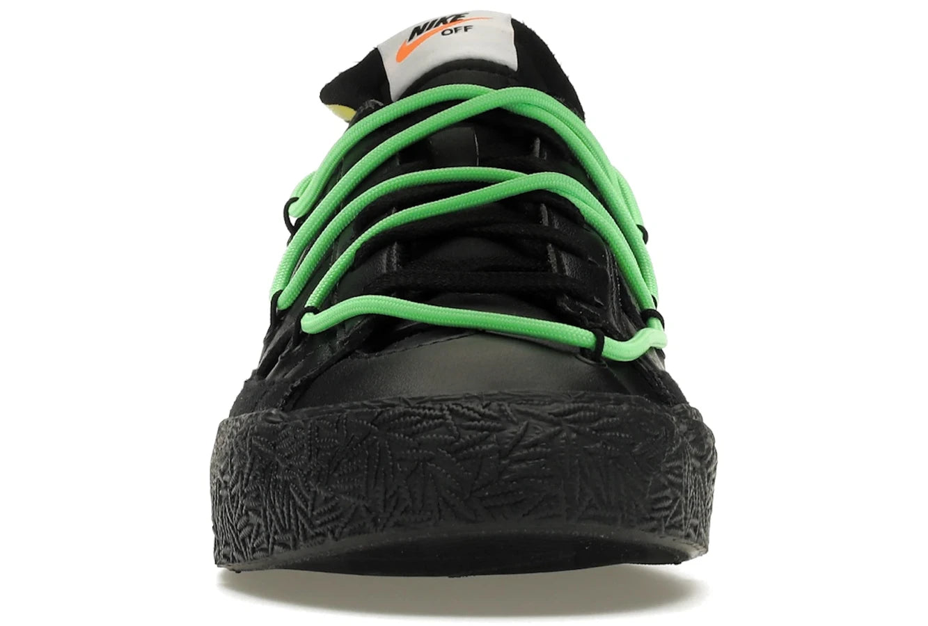 Nike Blazer Low Off-White Black Electro Green