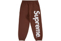 Supreme Satin Applique Sweatpant FW24 Brown