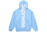 Supreme Satin Applique Hooded Sweatshirt FW24 Light Blue