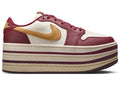 Jordan 1 Low Triple Stack Team Red Pale Ivory (Women's)