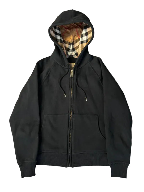 Burberry Zip-Up Hooide (Fit XS)