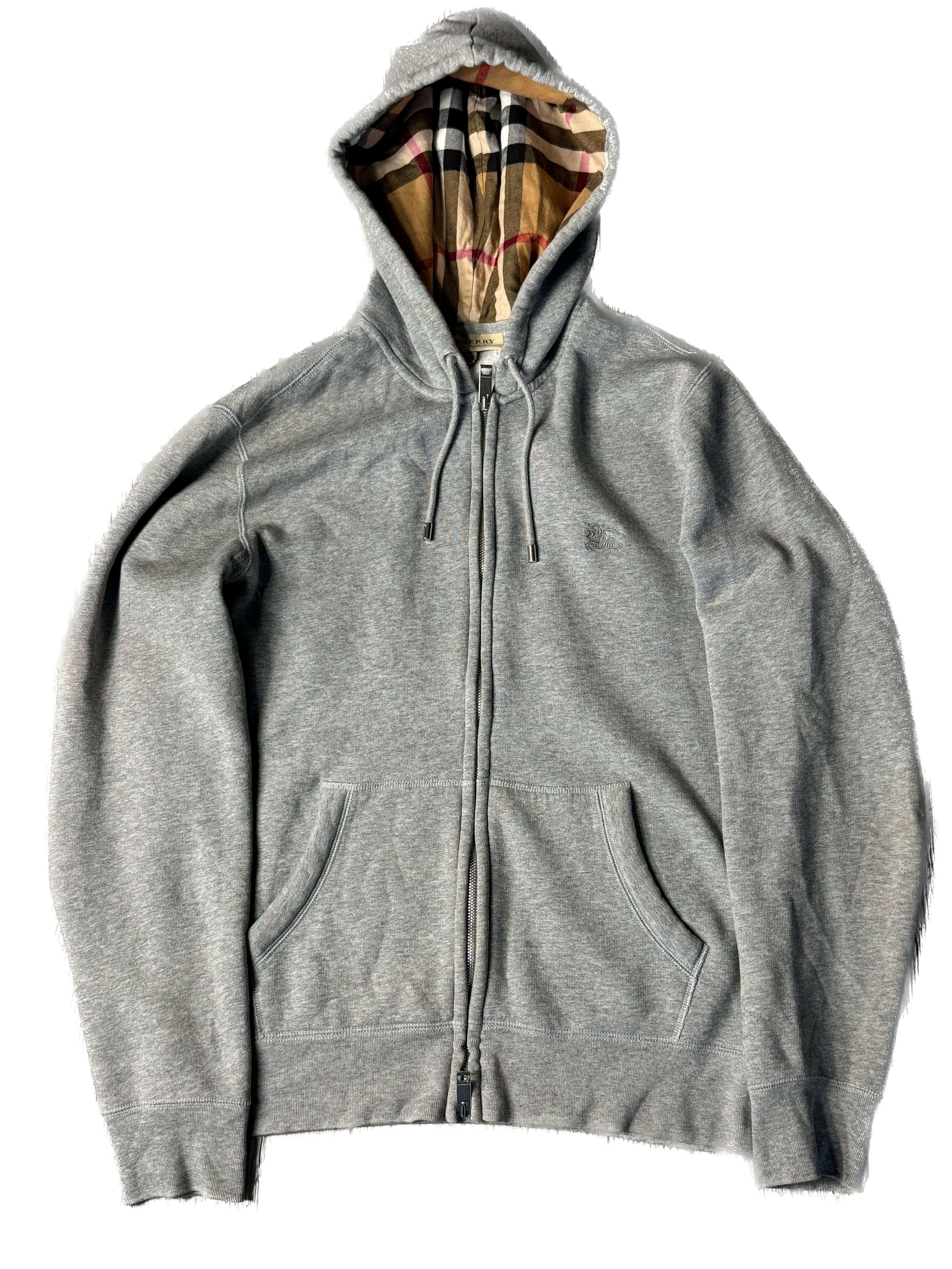 Burberry Zip-Up Hoodie (Fit M)