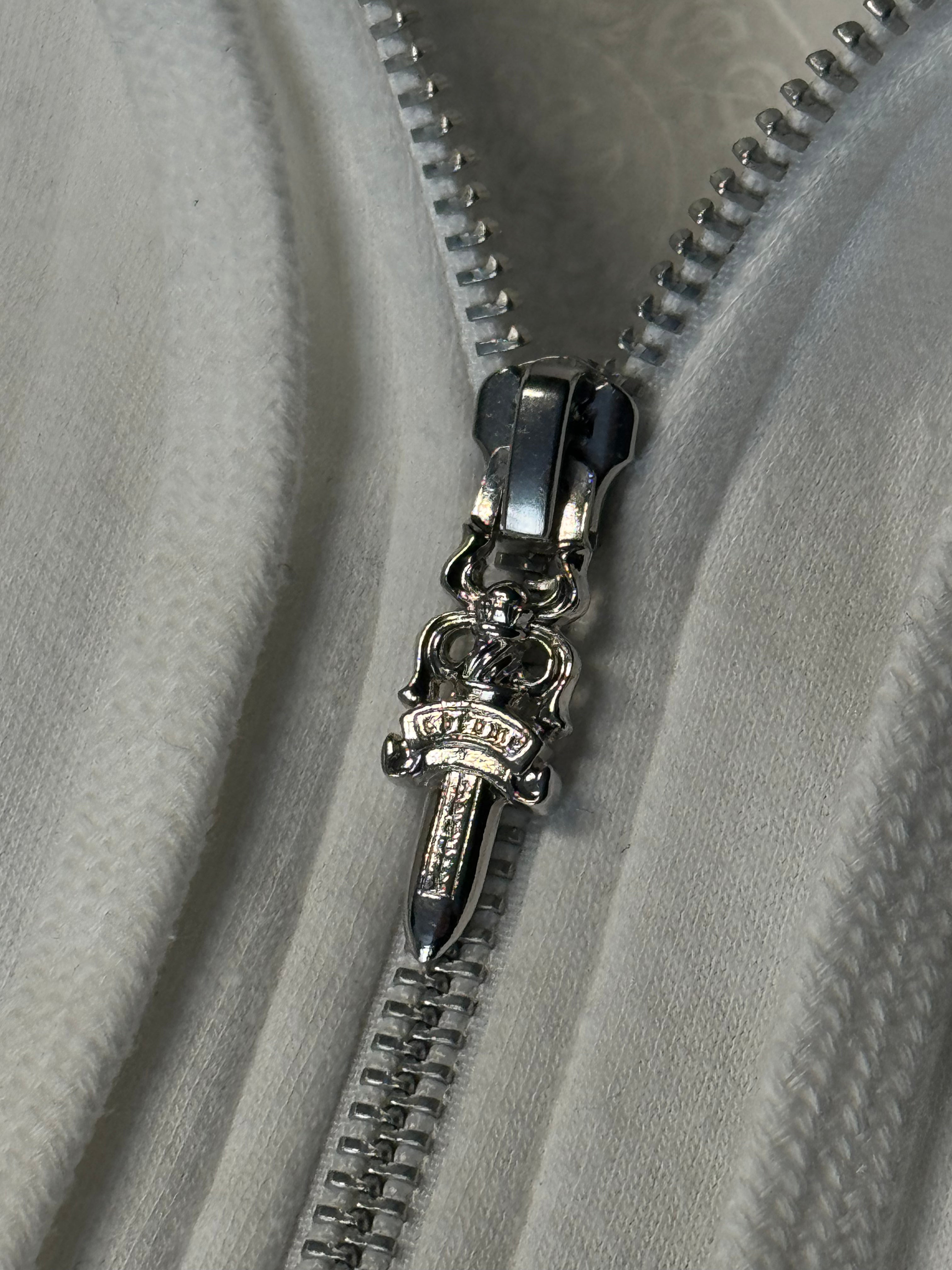 Chrome Hearts Zip-Up Hoodie (Fit M)