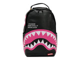Sprayground Shark Central Pink DLXSV Backpack Black/Pink