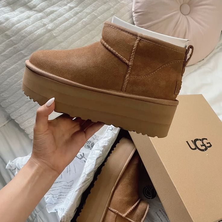 UGG Classic Ultra Mini Platform Boot Chestnut