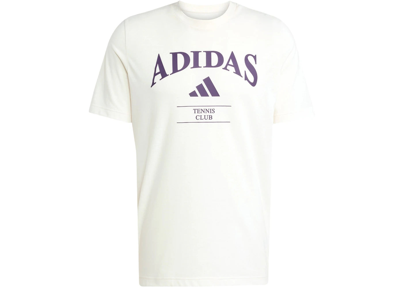 adidas Heritage Graphic Tee Chalk White Aurora Plum