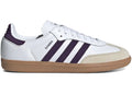 adidas Samba OG White Alumina Aurora Plum (Women's)
