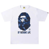 BAPE Color Camo Big Ape Head T-Shirt Navy