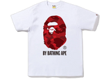 BAPE Color Camo T-Shirt White Red