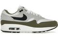 Nike Air Max 1 White Black Medium Olive
