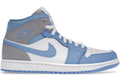 Air Jordan 1 Mid University Blue Grey