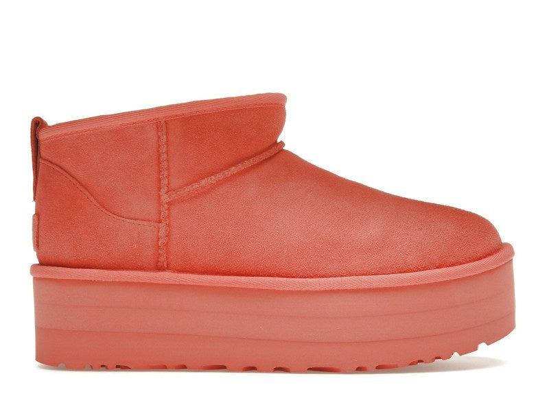 UGG Classic Ultra Mini Platform Boot Vibrant Coral (Women's)