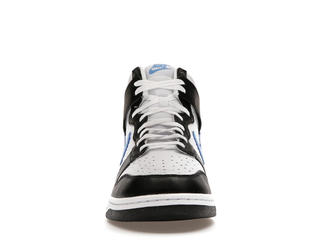 Nike Dunk High Retro FLC Black University Blue White