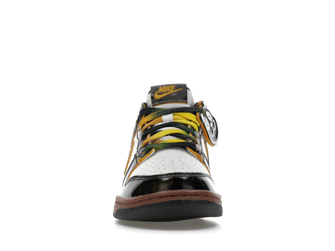 Nike Dunk Low SE Panda-Monium White Black Fauna Brown (GS)