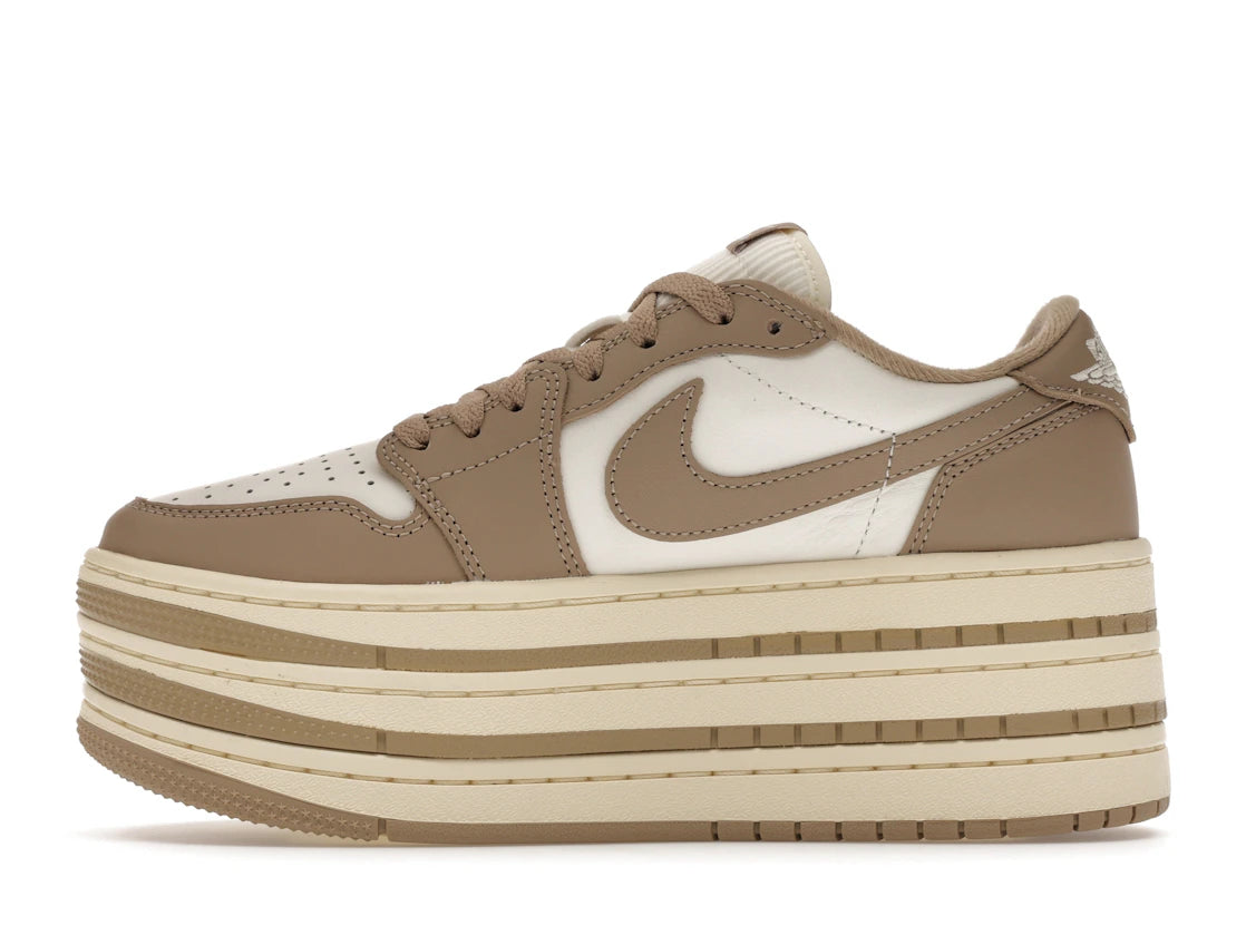 Jordan 1 Low Triple Stack Khaki Sail (Women's)