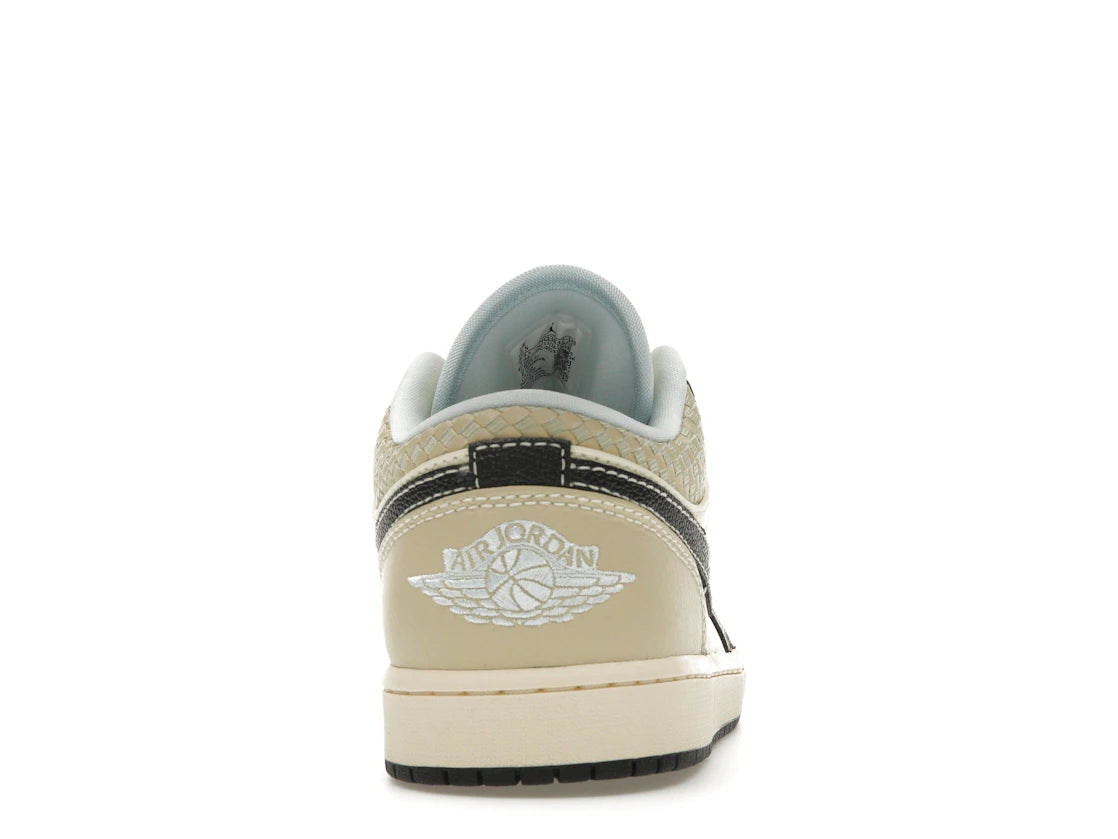 Jordan 1 Low SE Coconut Milk Black Muslin