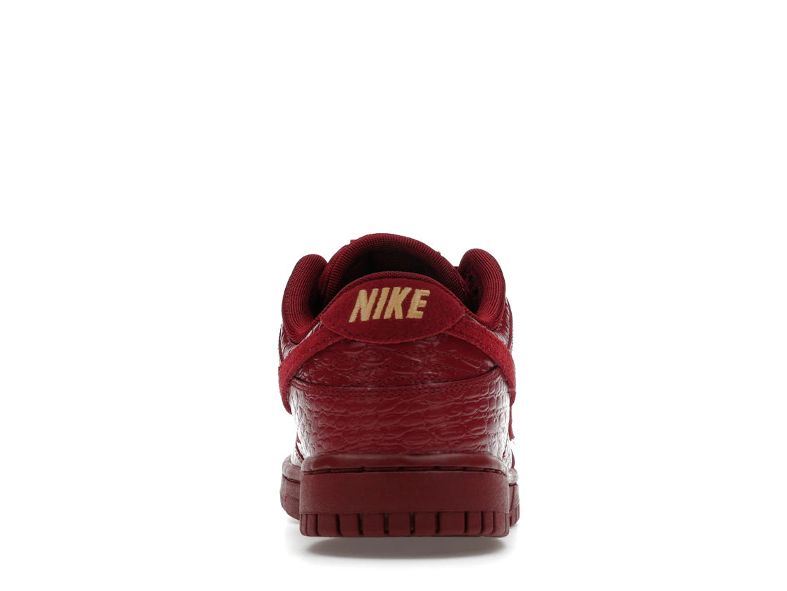Nike Dunk Low Crocodile Team Red (Women's)