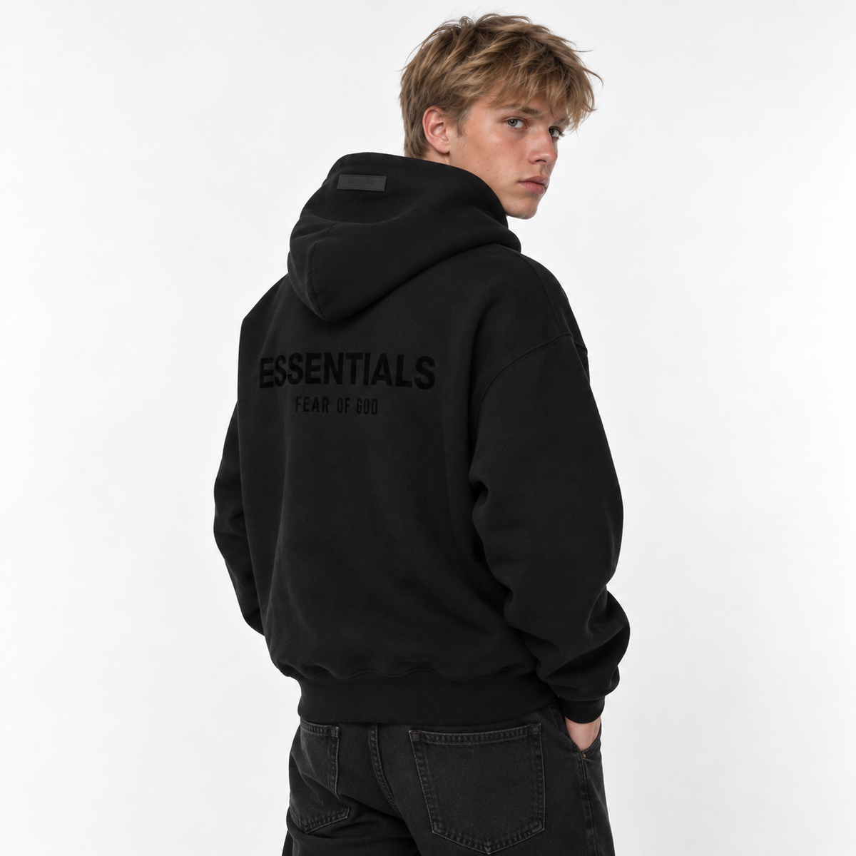 Fear of God Essentials Pullover Hoodie Stretch Limo